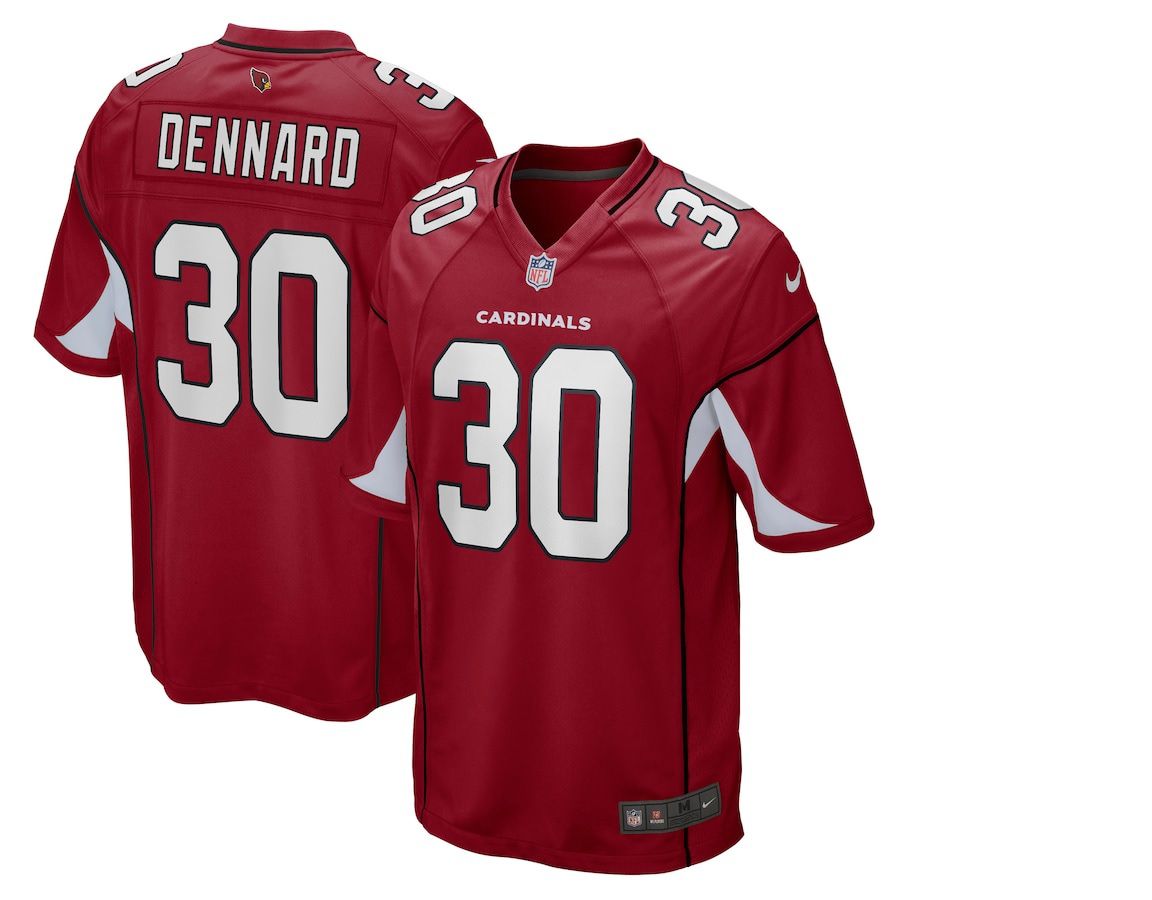 Men Arizona Cardinals #30 Darqueze Dennard Nike Cardinal Game NFL Jersey